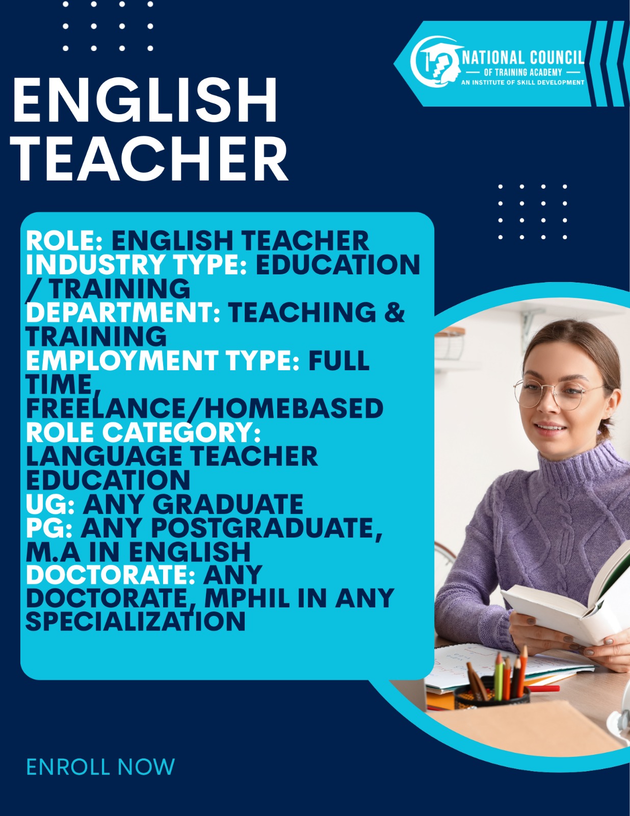 English Language Trainer – Work From Home 